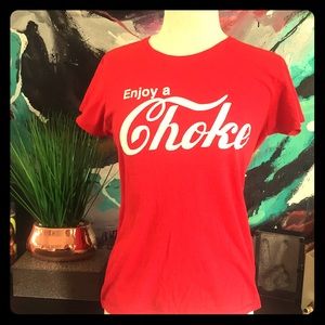 women’s NAGA enjoy a choke Tee